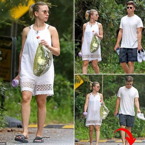 scarlett johansson bikini|Scarlett Johansson and Colin Jost enjoy the Hamptons